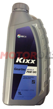 Трансмиссионное масло KIXX Geartec 75W-90 фото 2 Трансмиссионное масло KIXX Geartec 75W-90 preview 2