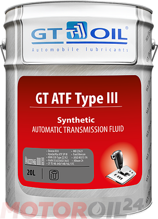 Трансмиссионное масло GT-OIL GT ATF Type III preview 1