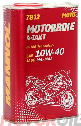 MANNOL 7812 Motorbike 4-Takt 10W-40 preview 1