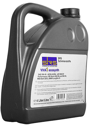 SRS Viva 1 Ecosynth 0W-40 preview 1