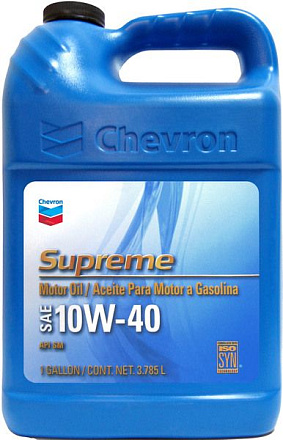 CHEVRON Supreme Motor Oil 10W-40 фото 1 CHEVRON Supreme Motor Oil 10W-40 preview 1