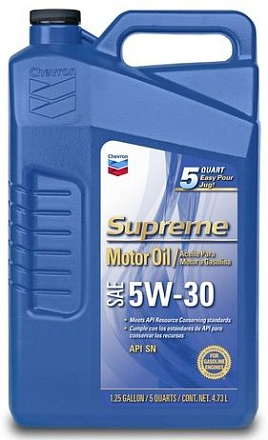 CHEVRON Supreme Motor Oil 5W-30 фото 1 CHEVRON Supreme Motor Oil 5W-30 preview 1