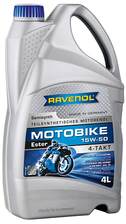 RAVENOL Motobike 4-T Ester 15W-50 preview 1
