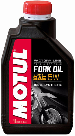 Вилочное масло MOTUL Fork Oil Factory Line Light 5W preview 1