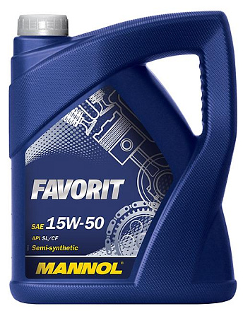 MANNOL Favorit 15W-50 фото 1 MANNOL Favorit 15W-50 preview 1