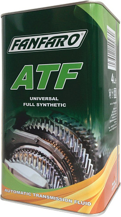 Трансмиссионное масло FANFARO ATF Universal Full Synthetic фото 1 Трансмиссионное масло FANFARO ATF Universal Full Synthetic preview 1