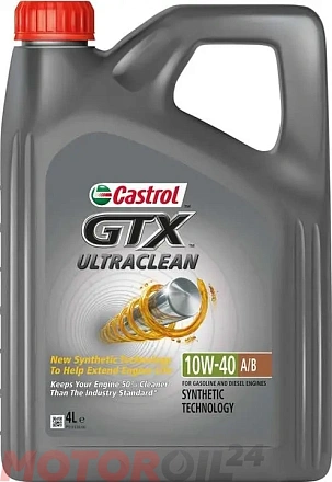 CASTROL GTX Ultraclean 10W-40 A/B фото 1 CASTROL GTX Ultraclean 10W-40 A/B preview 1