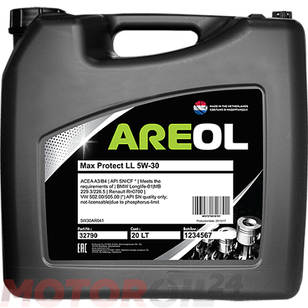AREOL Max Protect LL 5W-30 preview 1