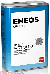 Трансмиссионное масло ENEOS Gear Oil 75W-90 GL-5