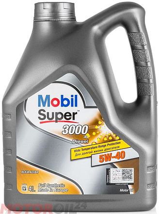 MOBIL Super 3000 X1 Diesel 5W-40 фото 1 MOBIL Super 3000 X1 Diesel 5W-40 preview 1