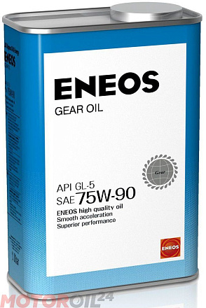 Трансмиссионное масло ENEOS Gear Oil 75W-90 GL-5 preview 1