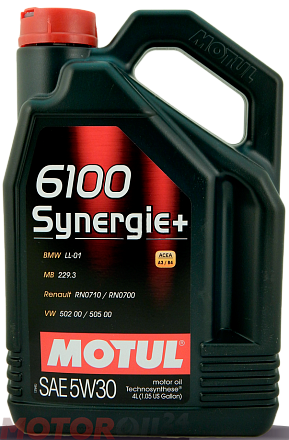 MOTUL 6100 Synergie+ 5W-30 preview 1