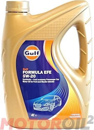GULF Formula EFE 5W-20 фото 1 GULF Formula EFE 5W-20 preview 1