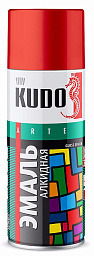 Эмаль универсальная черная глянцевая KUDO