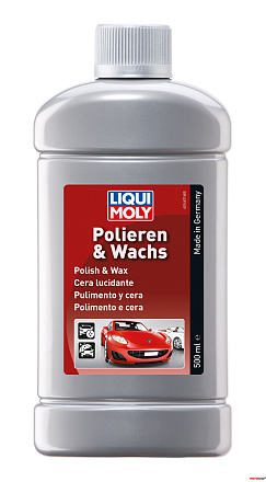 Универсальная полироль для любых поверхностей LIQUI MOLY Polieren & Wachs preview 2