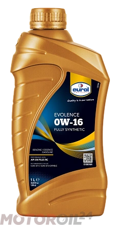 EUROL Evolence 0W-16 фото 1 EUROL Evolence 0W-16 preview 1