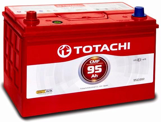 Аккумулятор TOTACHI CMF 115D31 95 R фото 2 Аккумулятор TOTACHI CMF 115D31 95 R preview 2