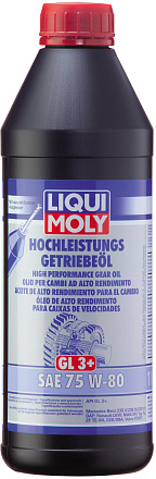 Трансмиссионное масло LIQUI MOLY Hochleistungs-Getriebeoil 75W-80 фото 2 Трансмиссионное масло LIQUI MOLY Hochleistungs-Getriebeoil 75W-80 preview 2