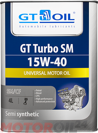 GT-OIL GT Turbo SM 15W-40 preview 1