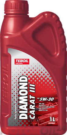 TEBOIL Diamond Carat III SAE 5W-30 фото 1 TEBOIL Diamond Carat III SAE 5W-30 preview 1