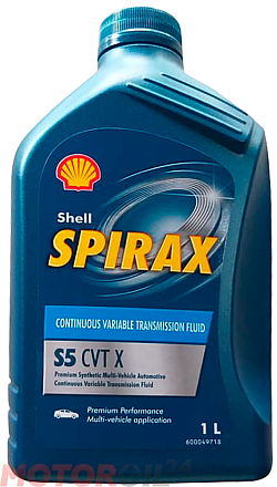 Трансмиссионное масло SHELL Spirax S5 CVT X фото 1 Трансмиссионное масло SHELL Spirax S5 CVT X preview 1