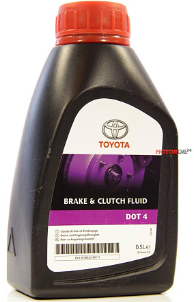 Тормозная жидкость TOYOTA DOT 4 Brake and Clutch Fluid  preview 1