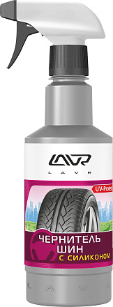 Чернитель шин с силиконом LAVR Black Tire Conditioner with silicone preview 2