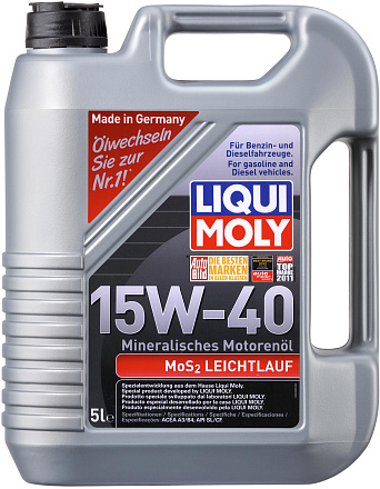 LIQUI MOLY MoS2 Leichtlauf 15W-40 preview 1