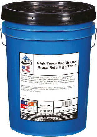 Смазка PEAK High-Temperature Red Lithium Grease preview 1