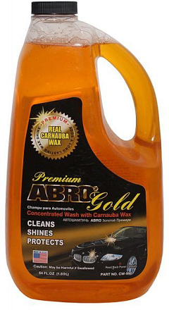 Автошампунь ABRO Premium Gold Car Wash preview 1