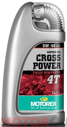 MOTOREX Cross Power 4T 5W-40 фото 1 MOTOREX Cross Power 4T 5W-40 preview 1
