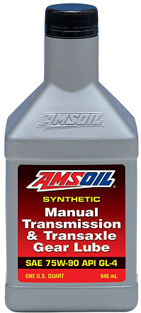 Трансмиссионное масло AMSOIL Synthetic Manual Transmission & Transaxle Gear Lube 75W-90  фото 1 Трансмиссионное масло AMSOIL Synthetic Manual Transmission & Transaxle Gear Lube 75W-90  preview 1