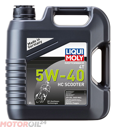 LIQUI MOLY Motorbike 4T HC Scooter 5W-40 preview 1
