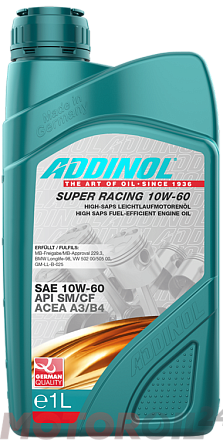 ADDINOL Super Racing 10W-60 фото 1 ADDINOL Super Racing 10W-60 preview 1