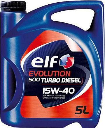 ELF Evolution 500 Turbo Diesel 15W-40 фото 1 ELF Evolution 500 Turbo Diesel 15W-40 preview 1