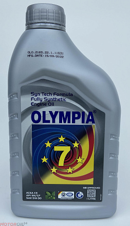 OLYMPIA Syn-Tech Formula Fully Synthetic Engine Oil SAE 5W-30 preview 1