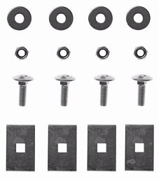 ATLANT  Комплект переходников (L=60 мм) для адаптера с Т-профилем 8750