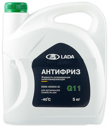 Антифриз готовый зеленый LADA G11 preview 1