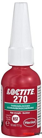 Резьбовой фиксатор высокой прочности LOCTITE 270 preview 1