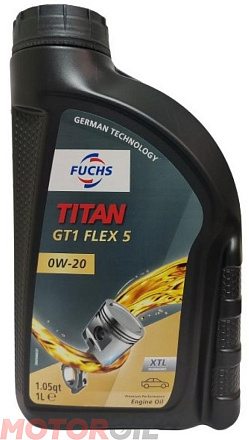 FUCHS Titan GT1 Flex 5 0W-20 preview 1