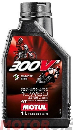 MOTUL 300V² 4T Factory Line 10W-50 preview 1