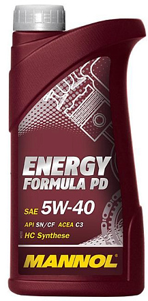 MANNOL Energy Formula PD 5W-40 фото 1 MANNOL Energy Formula PD 5W-40 preview 1