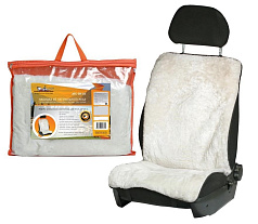 Накидка из натурального меха AIRLINE белая