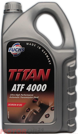 Трансмиссионное масло FUCHS Titan ATF 4000 фото 1 Трансмиссионное масло FUCHS Titan ATF 4000 preview 1