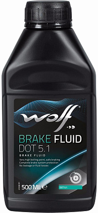 Тормозная жидкость WOLF Brake Fluid  DOT 5.1  preview 1