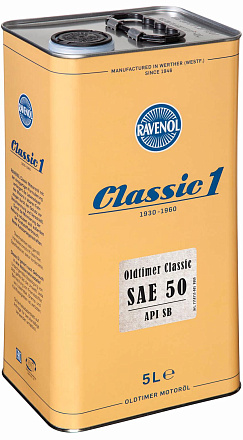 RAVENOL Oldtimer Classic 50W API SB preview 1
