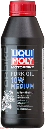 Вилочное масло LIQUI MOLY Motorbike Fork Oil Medium 10W preview 1