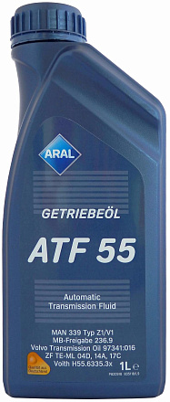 Трансмиссионное масло ARAL Getriebeol ATF 55 фото 1 Трансмиссионное масло ARAL Getriebeol ATF 55 preview 1