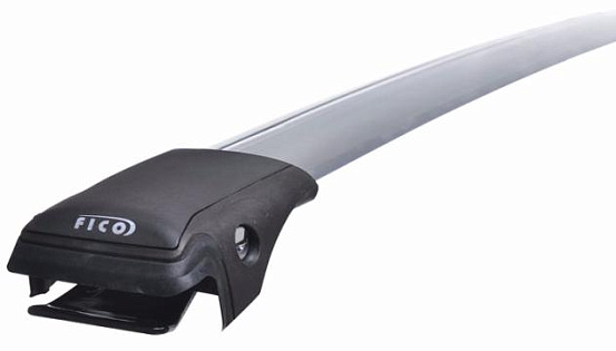 Багажник на рейлинги FICOPRO R-46 S (серебристый) preview 4