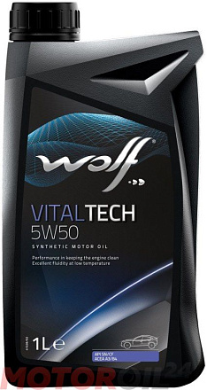 WOLF Vital Tech 5W-50 фото 1 WOLF Vital Tech 5W-50 preview 1
